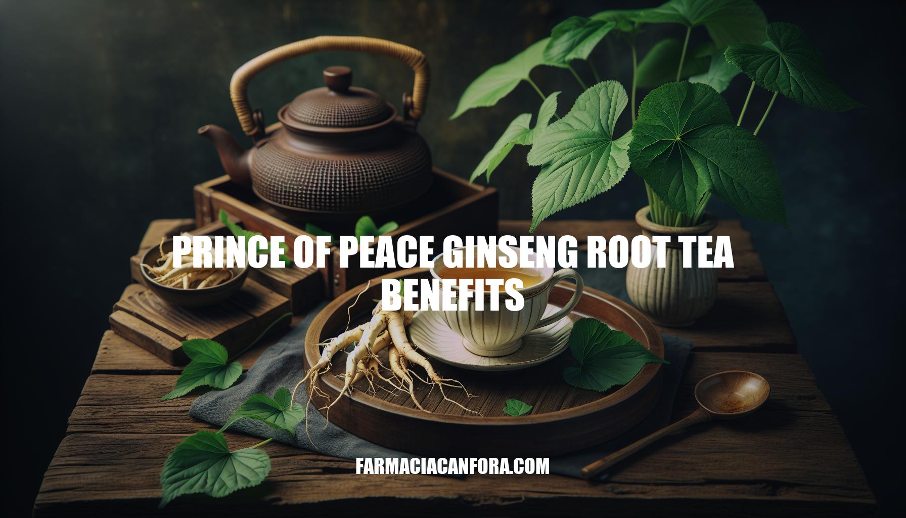 Discover the Benefits of Prince of Peace Ginseng Root Tea