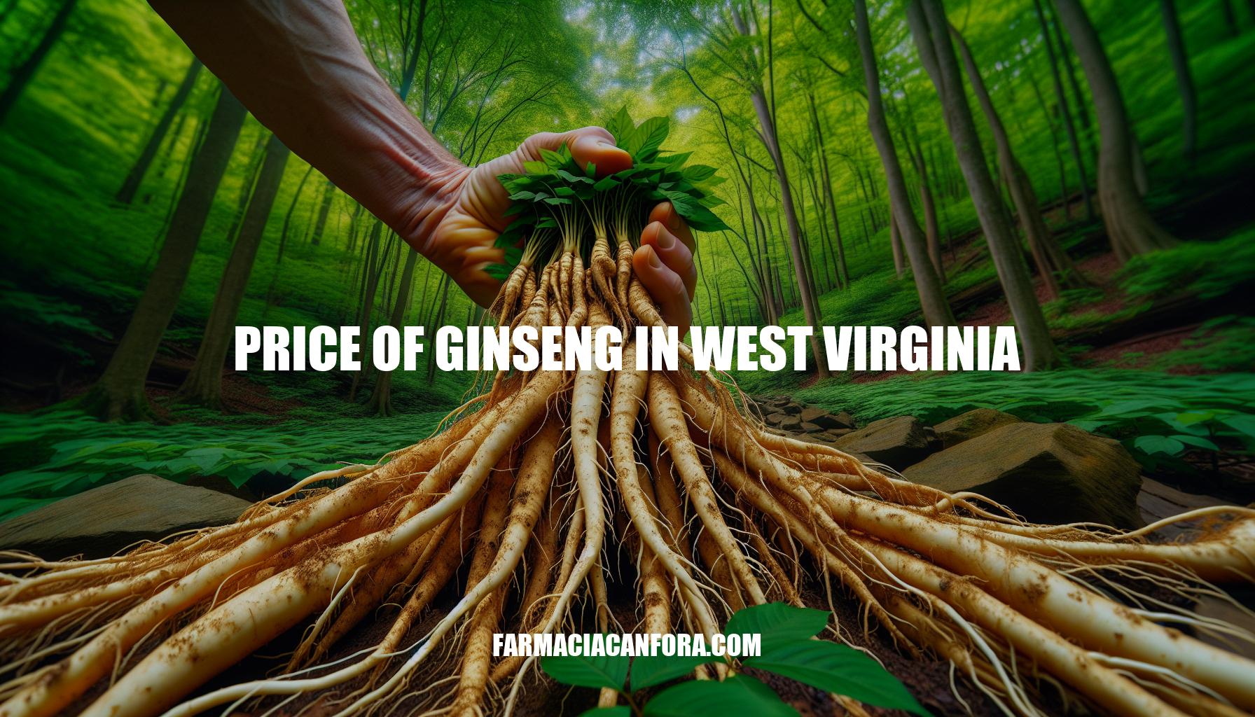 Guide to the Price of Ginseng in West Virginia