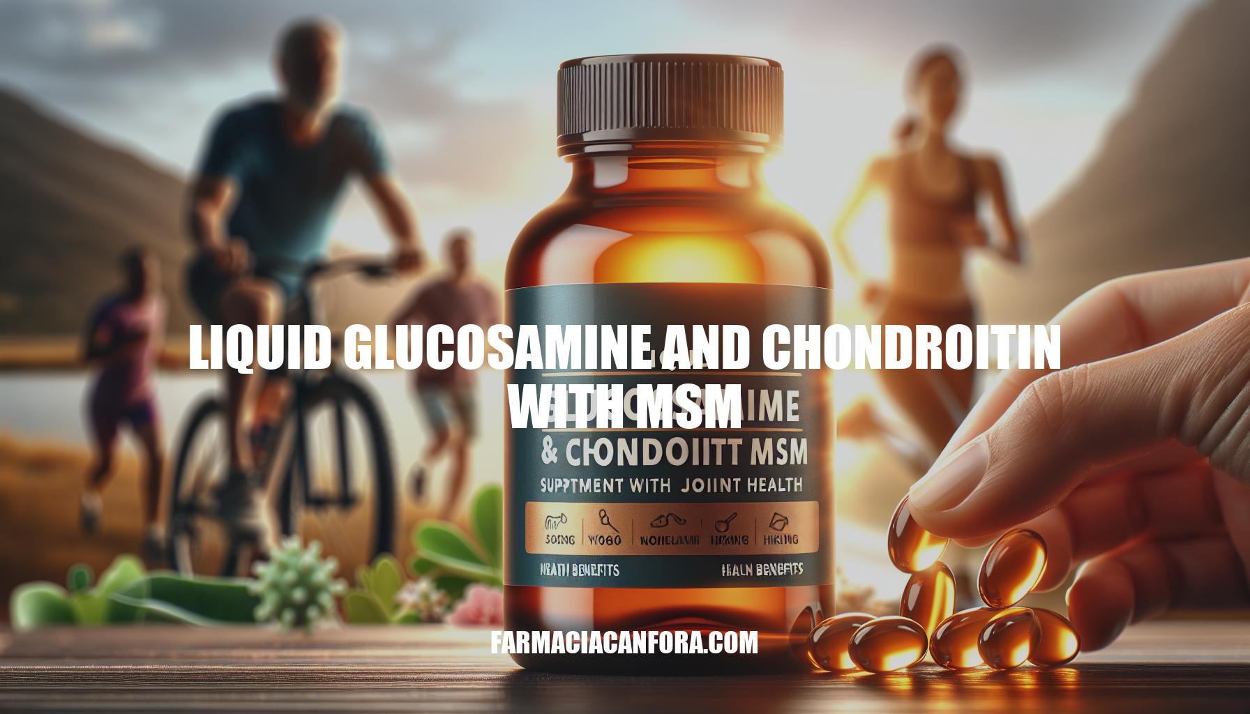 Liquid Glucosamine and Chondroitin with MSM Benefits