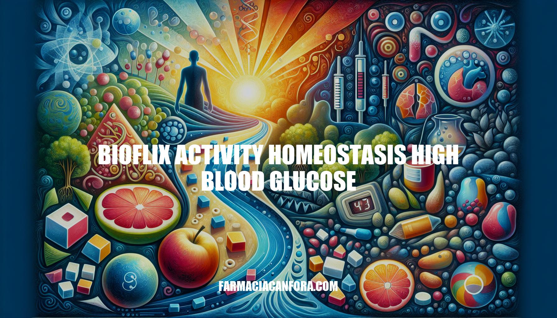 Managing High Blood Glucose Levels with Bioflix Activity Homeostasis