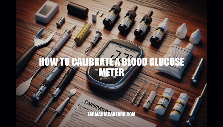 Accurate Blood Sugar Readings: A Step-by-Step Guide on How to Calibrate a Blood Glucose Meter