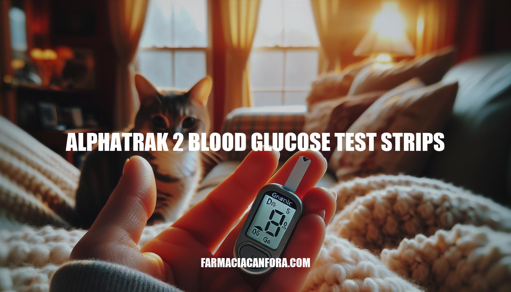 AlphaTrak 2 Blood Glucose Test Strips Accurate Pet Diabetes Management