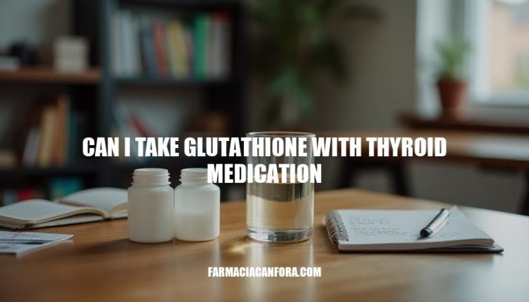 Can I Take Glutathione with Thyroid Medication: Safety and Interactions Explained