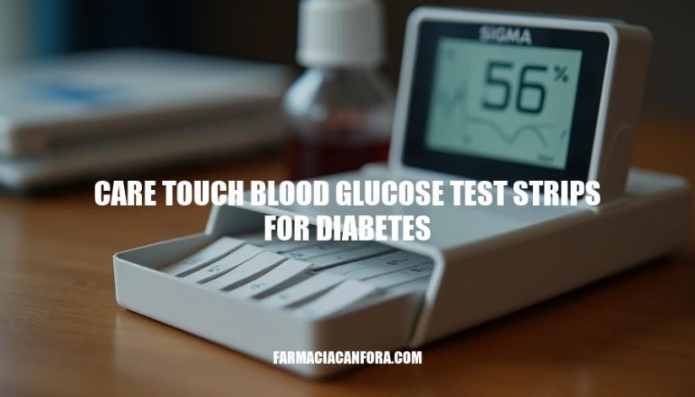 Care Touch Blood Glucose Test Strips for Diabetes: Accurate Management Solution