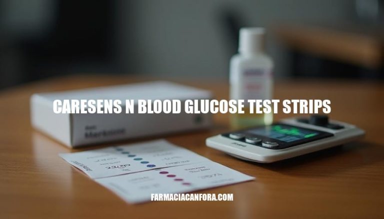 CareSens N Blood Glucose Test Strips: Accurate Monitoring Made Easy