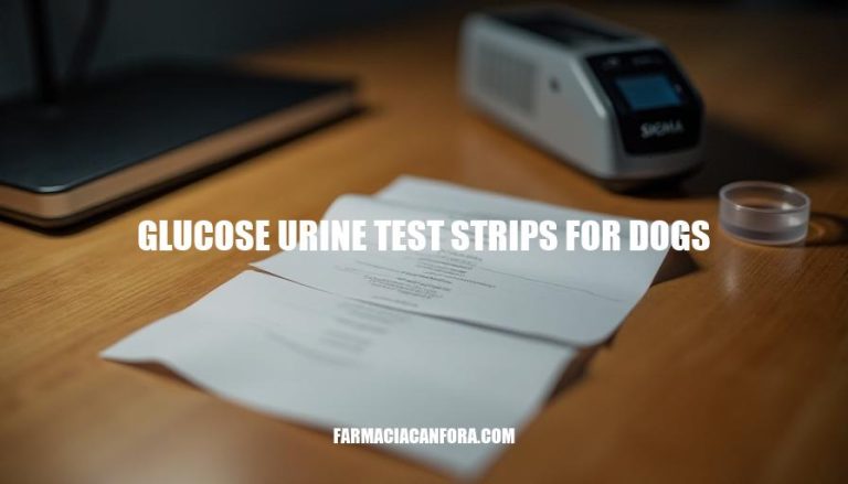 Glucose Urine Test Strips for Dogs: Accurate Monitoring at Home