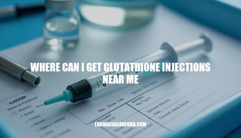 Glutathione Injections Near Me: Reliable Sources for Optimal Health