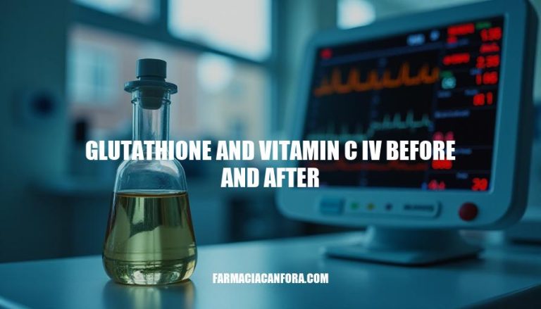 Glutathione & Vitamin C IV Therapy: Before, During, and After Results