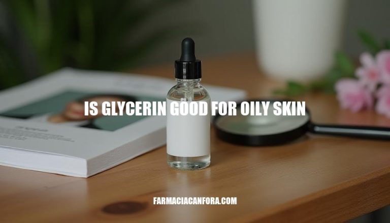 Is Glycerin Good for Oily Skin: Benefits, Uses, and Precautions