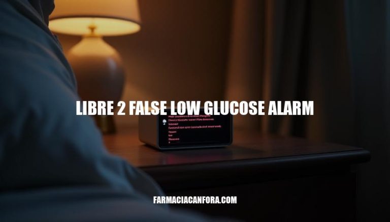 Libre 2 False Low Glucose Alarm: Causes, Consequences & Solutions