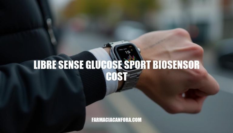 Libre Sense Glucose Sport Biosensor Cost: A Comprehensive Review