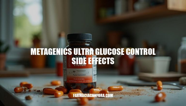 Metagenics Ultra Glucose Control Side Effects: Understanding the Risks