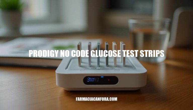 Prodigy No Code Glucose Test Strips: Convenient Diabetes Management Solution