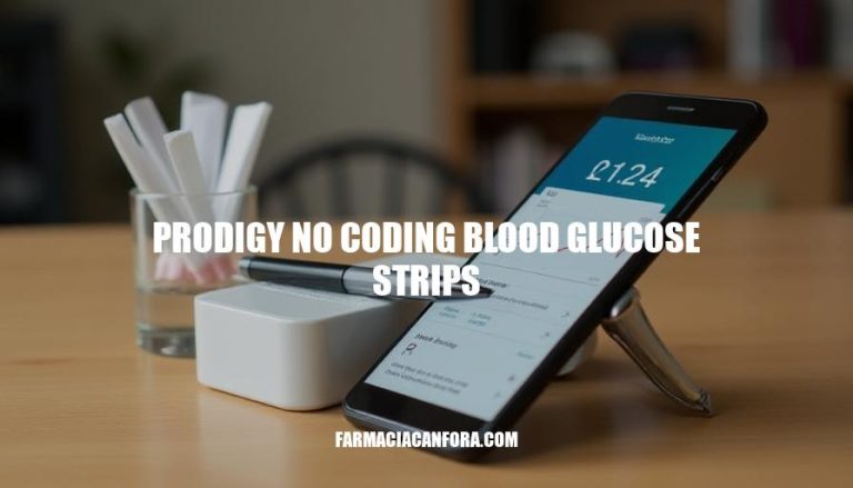 Prodigy No Coding Blood Glucose Strips: Accurate Testing Made Easy