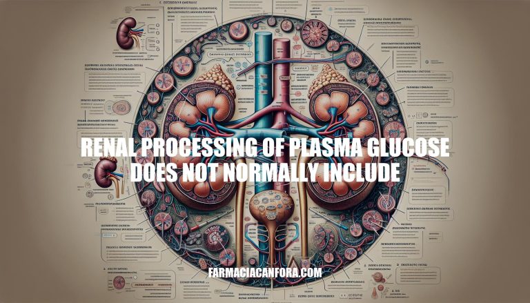 Renal Glucose Processing: Key Exclusions