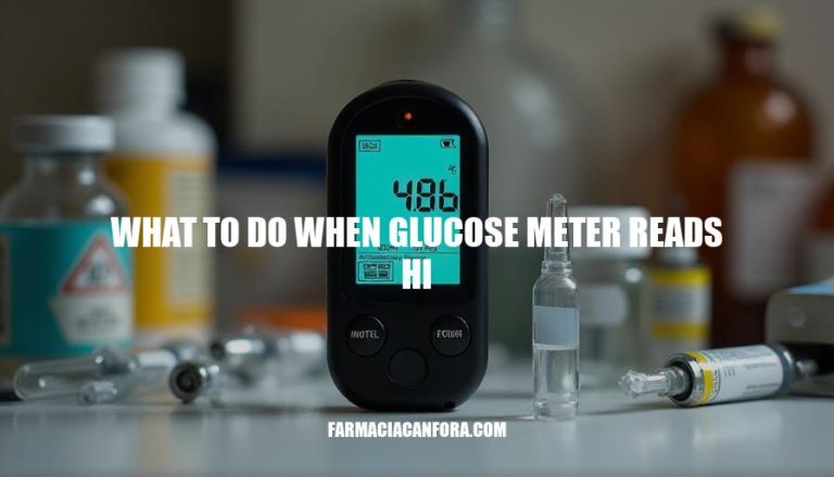 What to Do When Your Glucose Meter Reads HI: A Guide to Managing High Blood Sugar