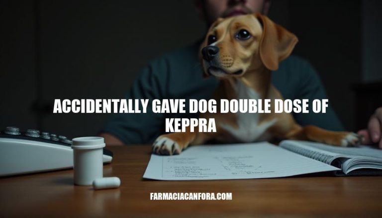 Accidental Double Dosing of Keppra in Dogs: Risks and Immediate Actions