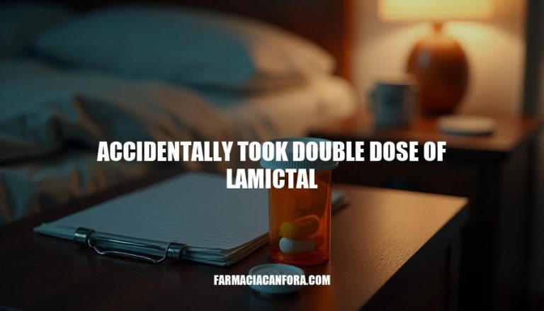 Accidental Lamictal Overdose: What to Do Next