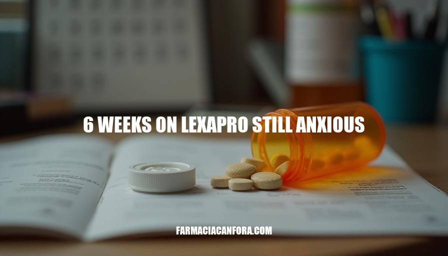 Anxiety Relief on Hold: Why Some People Still Feel Anxious After 6 Weeks on Lexapro