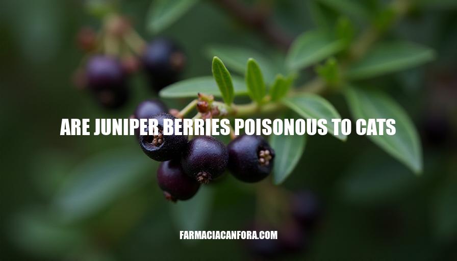 Are Juniper Berries Poisonous to Cats: A Feline Safety Guide