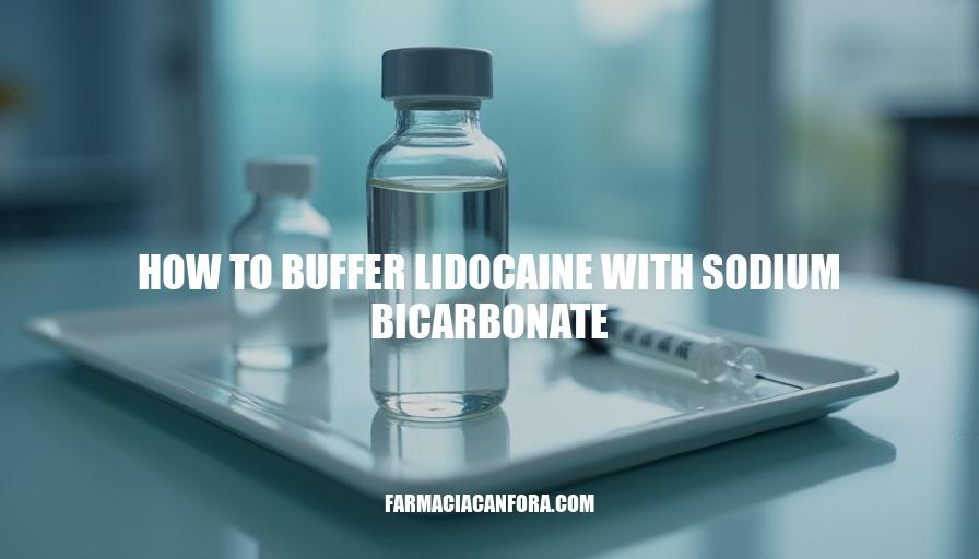 Buffering Lidocaine with Sodium Bicarbonate: A Step-by-Step Guide