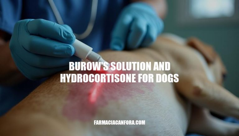 Burow's Solution and Hydrocortisone: A Combined Treatment for Canine Skin Issues