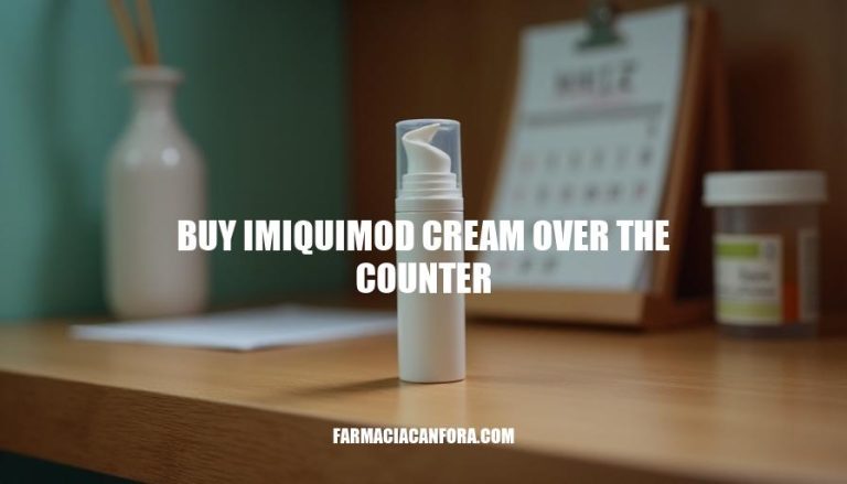 Buy Imiquimod Cream Over The Counter: A Convenient Alternative