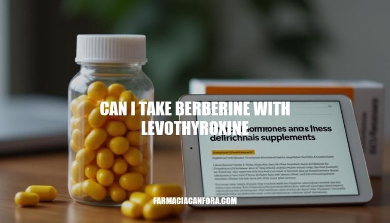 Can I Take Berberine with Levothyroxine: Understanding Potential Interactions