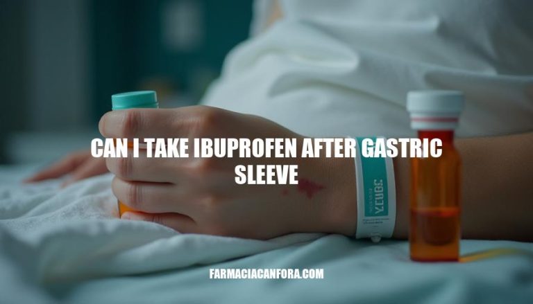 Can I Take Ibuprofen After Gastric Sleeve Surgery: Risks, Recommendations & Alternatives