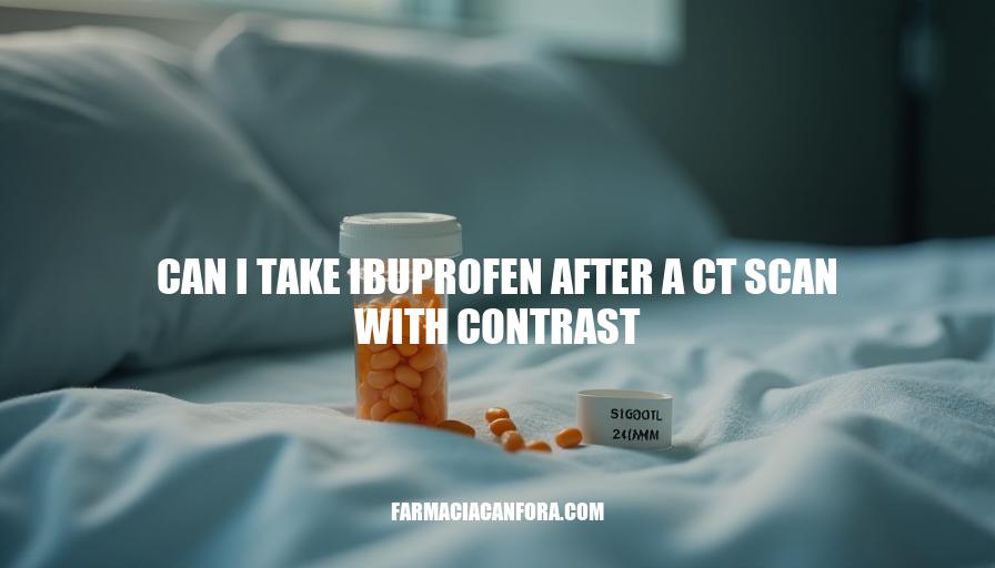 Can I Take Ibuprofen After a CT Scan with Contrast: Risks and Recommendations