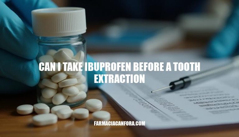 Can I Take Ibuprofen Before a Tooth Extraction: Pre-Op Medication Guidelines