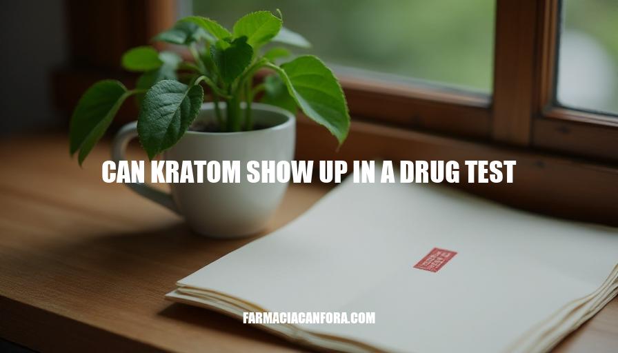 Can Kratom Show Up in a Drug Test: What You Need to Know