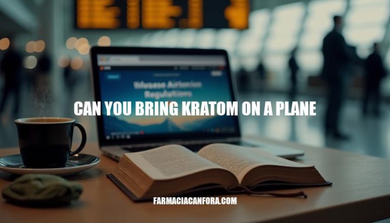 Can You Bring Kratom on a Plane: A Traveler's Guide to Regulations and Airline Policies