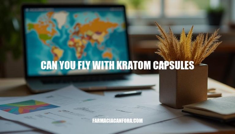 Can You Fly with Kratom Capsules: A Traveler's Guide to Regulations and Best Practices