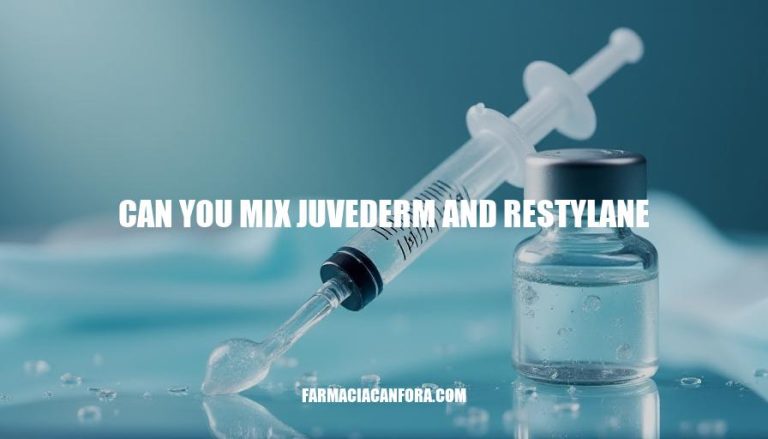 Can You Mix Juvederm and Restylane: A Comprehensive Guide