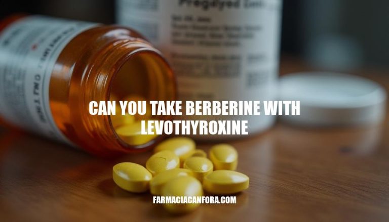 Can You Take Berberine with Levothyroxine: A Guide to Safe Medication Interactions