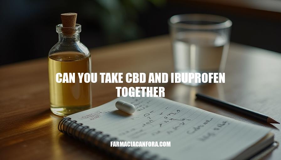 Can You Take CBD and Ibuprofen Together: A Comprehensive Guide