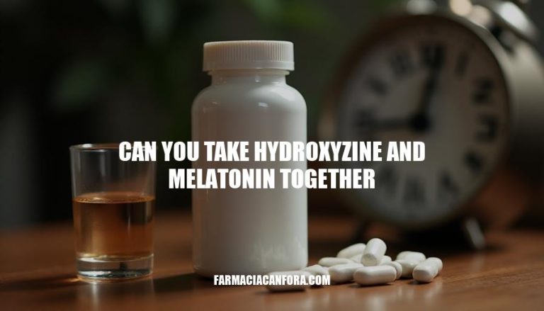 Can You Take Hydroxyzine and Melatonin Together: Safety and Risks