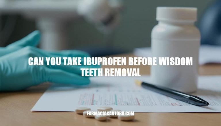 Can You Take Ibuprofen Before Wisdom Teeth Removal: A Guide to Preoperative Medication