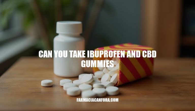 Can You Take Ibuprofen & CBD Gummies: Safety, Benefits, and Precautions