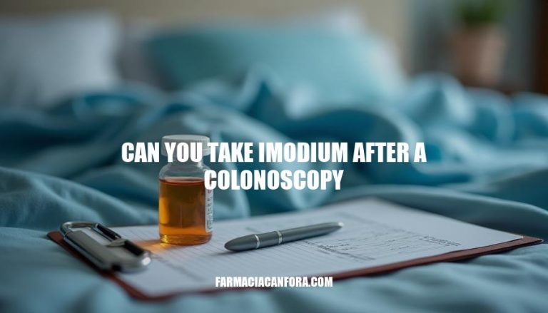 Can You Take Imodium After Colonoscopy: Medical Guidance and Risks