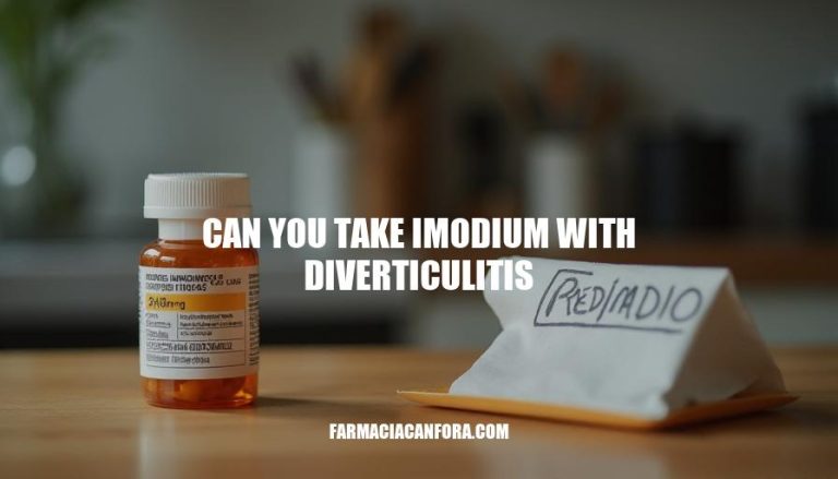 Can You Take Imodium with Diverticulitis: Safety and Risks Explained