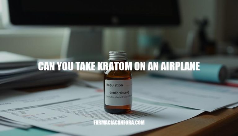 Can You Take Kratom on a Plane: Airline Regulations & Legal Considerations