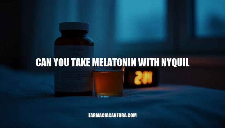 Can You Take Melatonin with Nyquil: Safety and Interactions