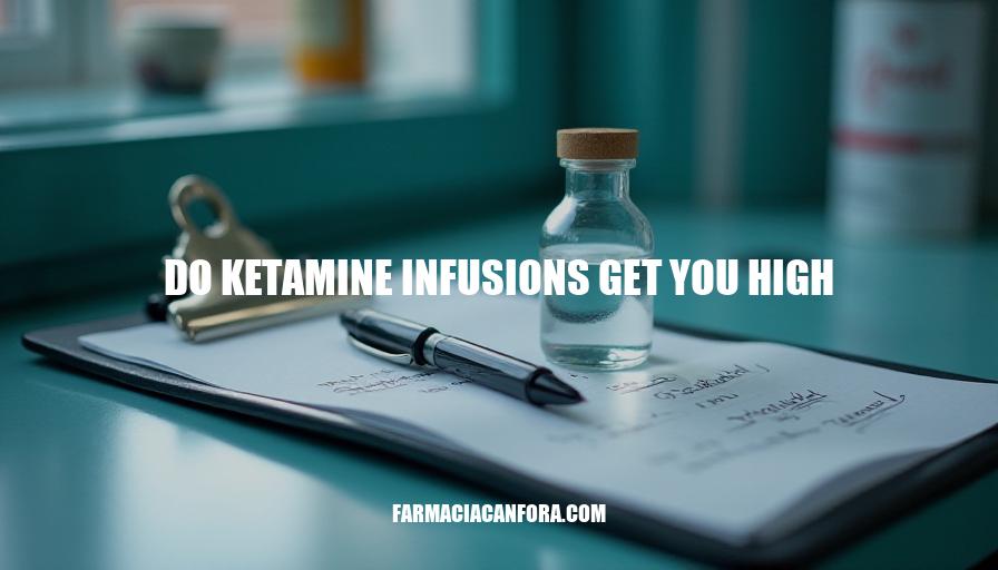 Do Ketamine Infusions Get You High? A Comprehensive Guide