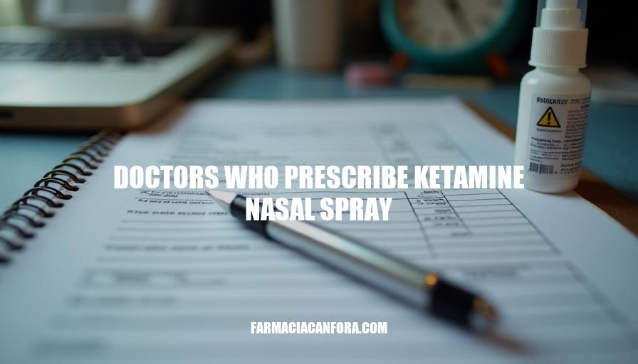 Doctors Who Prescribe Ketamine Nasal Spray: Expert Guidance