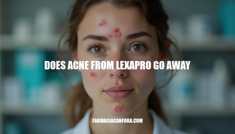 Does Acne from Lexapro Go Away: Causes, Duration, and Treatment Options