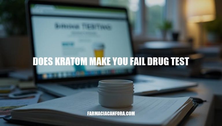 Does Kratom Make You Fail a Drug Test: A Comprehensive Guide