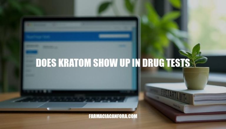 Does Kratom Show Up in Drug Tests? A Comprehensive Guide