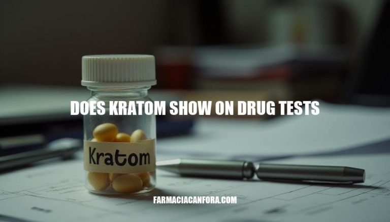 Does Kratom Show Up on Drug Tests: A Comprehensive Guide